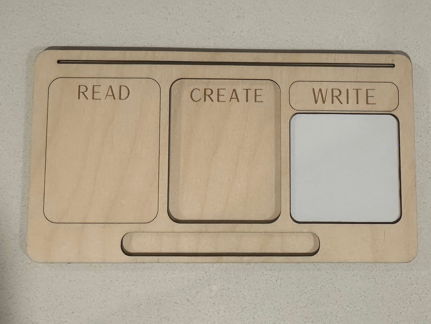 Read, Create, Write board