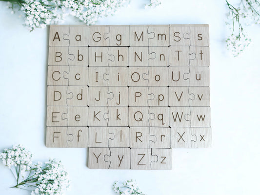 Matching Letter Puzzle