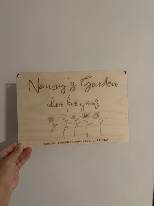 Nanny’s Garden