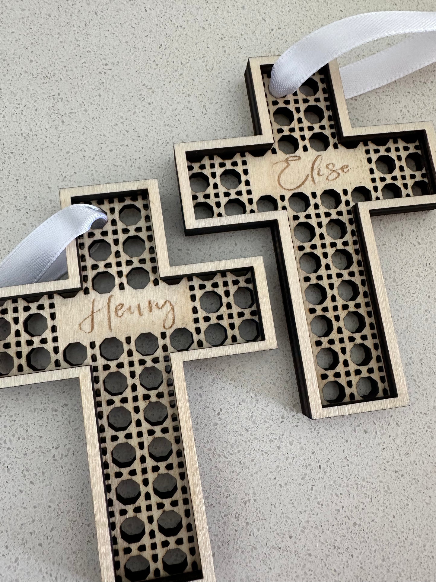 Rattan Easter Tags