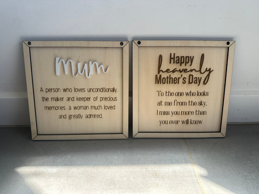 Mother’s Day Plaque