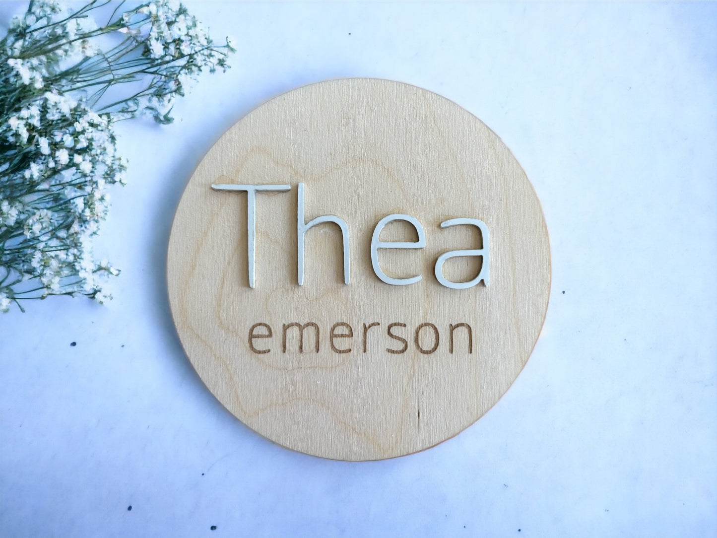 Acrylic Name Plaque