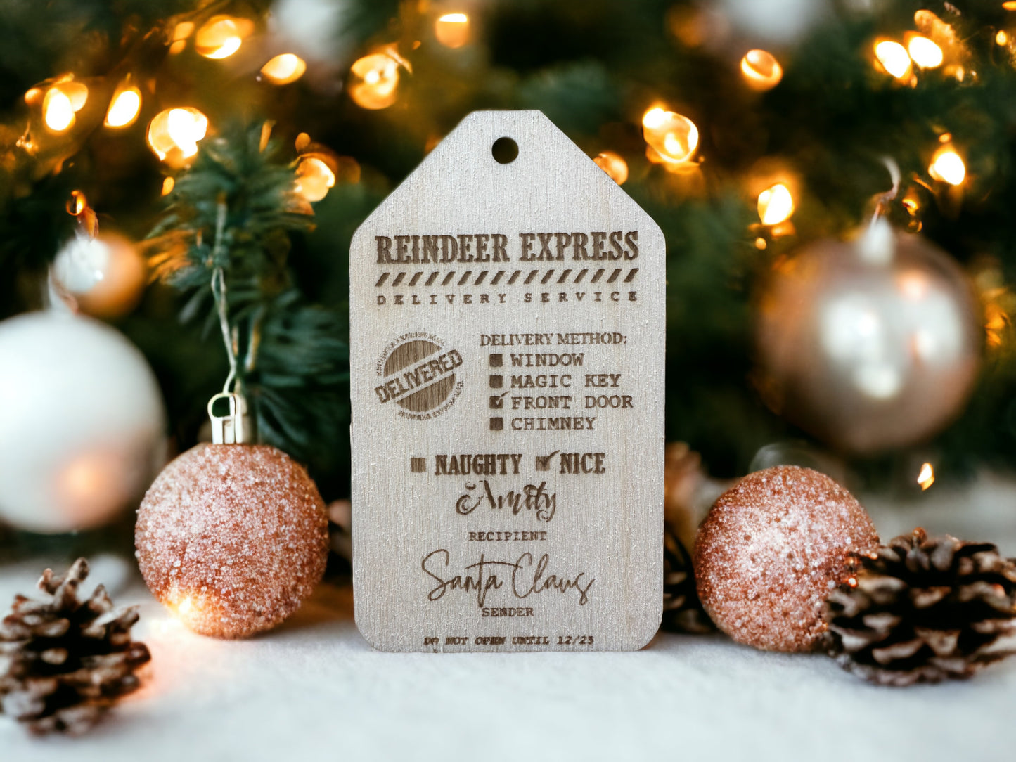 Personalised Stocking Tags