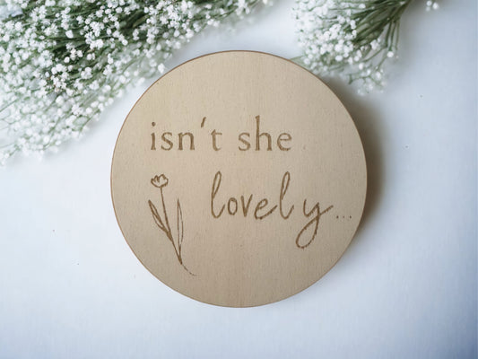 Double sided Gender Reveal Plaque